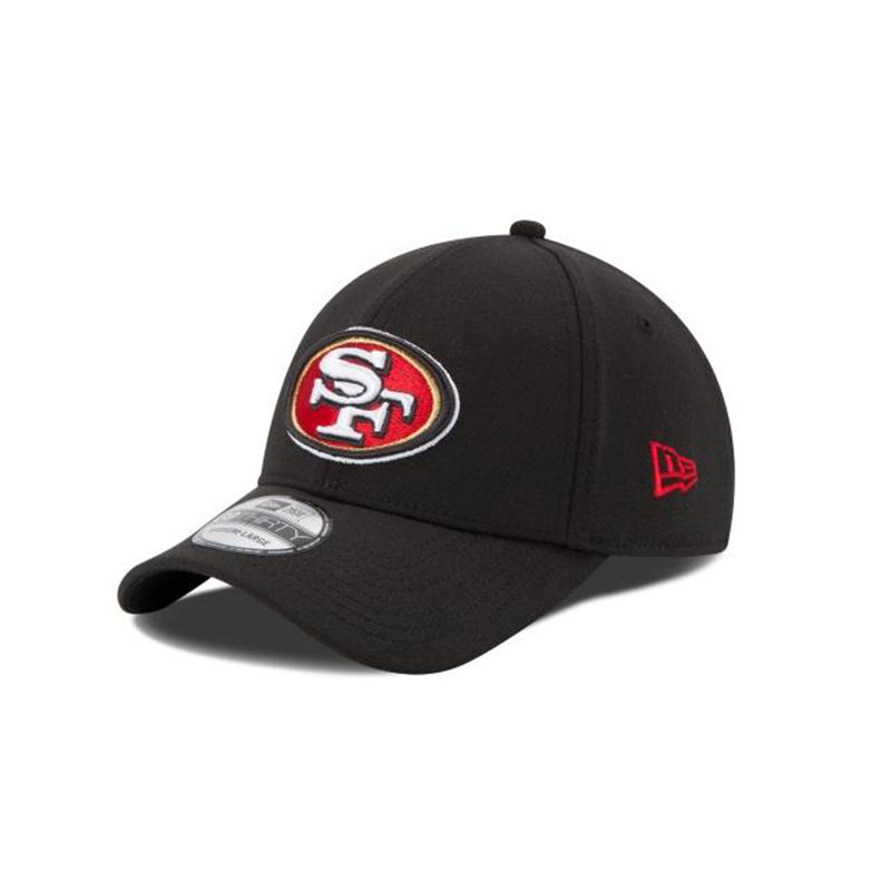 NFL San Francisco 49ers Team Classic 39Thirty Stretch Fit (GJQ6637) - Black New Era Caps